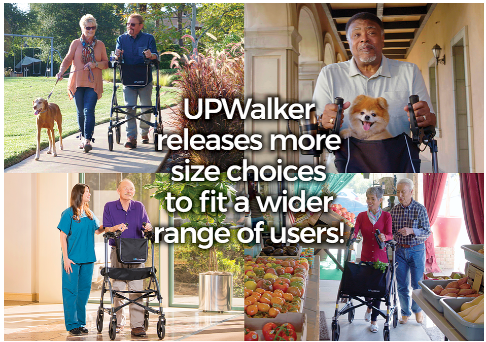 UPWalker Releases Two New Size Choices to Fit a Wider Range of Users